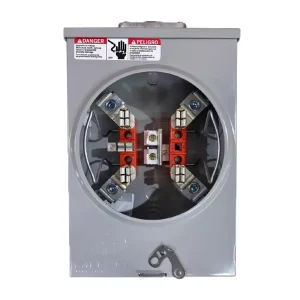 Base para medidor Milbank U6068-YL-TG-5T-CFE con hub de 1 1/4", 5 a 100 Amperes