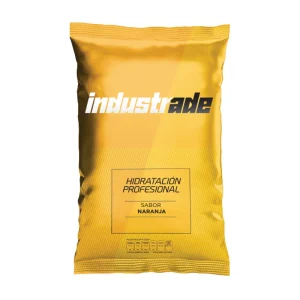 Bebida hidratante con azúcar sabor naranja Industrade en presentación de 20 litros
