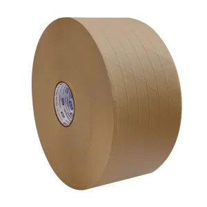 Cinta de papel reforzado humedecible TUK 70 mm x 137 metros modelo 189 código 658922