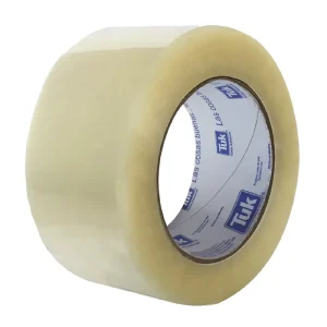Cinta adhesiva transparente 2 pulgadas por 100 metros modelo 284 marca TUK