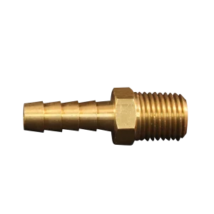 Imagen de conector Milton 603BK pivote macho 3/8" x 3/8"