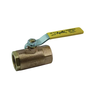 válvula de bola APOLLO 70-143-01 1/2" bronce 600 lbs con bola y vástago de acero inoxidable